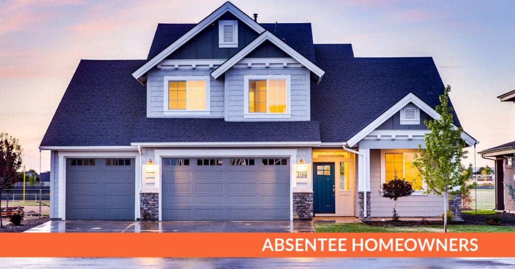 Absentee Homeowner Lists, Absentee Homeowner Lists